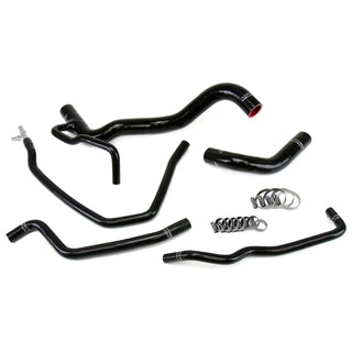 HPS Black Silicone Radiator Hose 5pcs Complete Kit Coolant Bypass: Scion tC 2011 - 2015