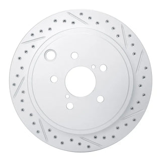 DFC 10-25 Scion Fr-S Rear Right Drilled & Slotted Geoperformance Rotor