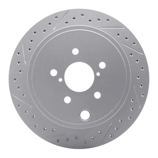DFC 10-25 Scion Fr-S Rear Left Drilled & Slotted Geoperformance Rotor