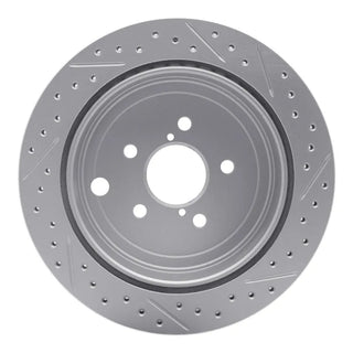 DFC 10-25 Scion Fr-S Rear Left Drilled & Slotted Geoperformance Rotor