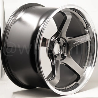 Advan GT / Machining & Hyper Platinum Black | 19x9.5 | 19x11 | 5x112 | +25mm | +35mm Offset