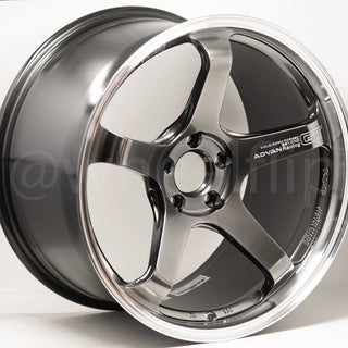 Advan GT / Machining & Hyper Platinum Black | 19x9.5 | 19x11 | 5x112 | +25mm | +35mm Offset