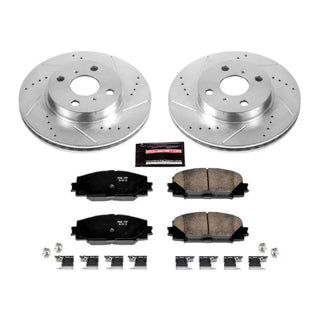 PowerStop Z23 Evolution Sport Brake Kit (FRONT): Scion iQ 2013