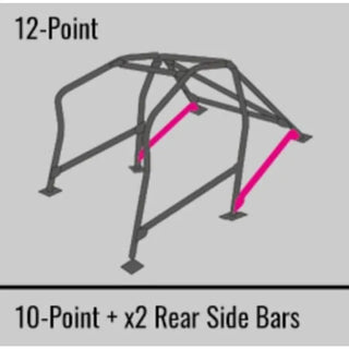 Cusco 6Pt Chromoly Dash Escape Roll Cage: Toyota 86 (17-20), Subaru BRZ (13-20) & Scion FR-S (13-16)