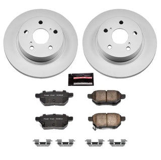 PowerStop Z17 Evolution Geomet Coated Brake Kit (REAR): Scion tC (11-16)