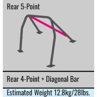 Cusco Roll Cage 5 Point Chromoly for Toyota 86, Subaru BRZ & Scion FR-S