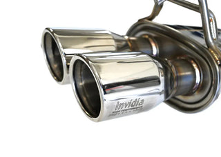 Invidia Q300 Rolled Stainless Steel Tip Catback: Toyota GR Corolla 2023+