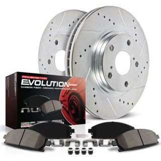 PowerStop Z23 Evolution Sport Brake Kit (FRONT): Scion xA (2004 - 2006) & Scion xB (2004 - 2006)