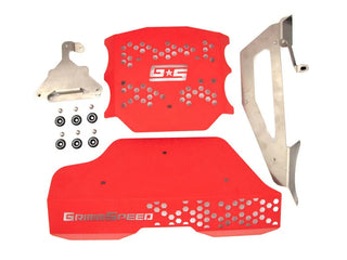 GrimmSpeed Engine Cover Kit: Subaru BRZ 2022+ & Toyota GR86 2022+ Red