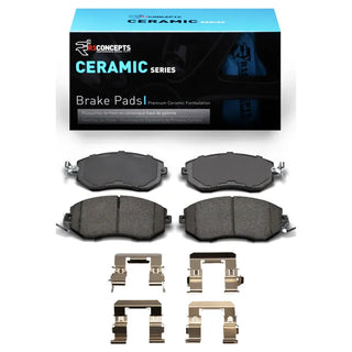 R1 2010-2025 Scion FR-S Front R1 Ceramic Pads & Hardware Kit