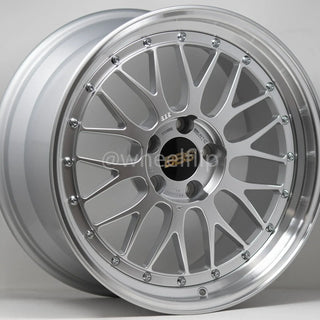 BBS LM / Diamond Silver | 18x9.5 | 5x114.3 | +38mm Offset