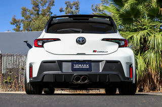 Remark Outer Exhaust Block Off Plates: Toyota GR Corolla 2023+