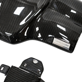 Compressive Tuning Carbon Fiber Intake Manifold Cover & Pulley Add-on: Subaru BRZ/GR86