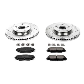 PowerStop Z23 Evolution Sport Brake Kit (FRONT): Fits Most Scion Models