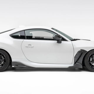 Compressive Tuning Black Series Carbon Fiber Side Skirt Extensions: Subaru BRZ & Toyota GR86 22-24