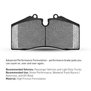 R1 2010-2025 Scion FR-S Front R1 Performance Sport Pads