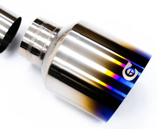 Compressive Tuning Ti-R Titanium Axle Back Exhaust: Subaru BRZ 2022 - 2024 & Toyota GR86 2022 - 2024