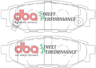 DBA SP500 Rear Brake Pads (REAR): Scion FR-S (13-20), Subaru BRZ (13-20) & Toyota 86 (17-20)