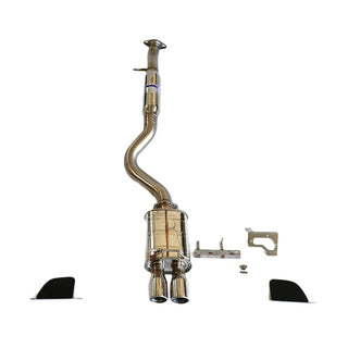Invidia Q300 Rolled Stainless Steel Tip Catback: Toyota GR Corolla 2023+