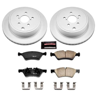 PowerStop Z17 Evolution Geomet Coated Brake Kit Rear: Fits Most BRZ/86/GR86 Models