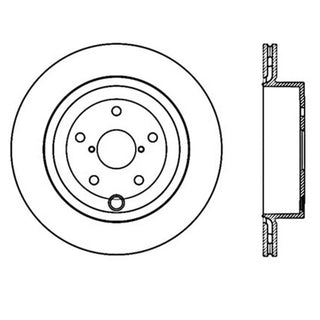 Stoptech Power Slot Slotted Rotor (REAR): Subaru BRZ (17)