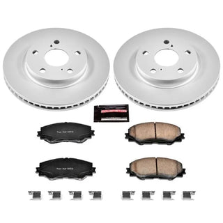 PowerStop Z17 Evolution Geomet Coated Brake Kit (FRONT): Scion xB 2008 - 2015