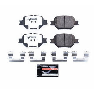 PowerStop Z26 Extreme Street Brake Pads (FRONT): Scion tC 2005 - 2010 w/ Hardware