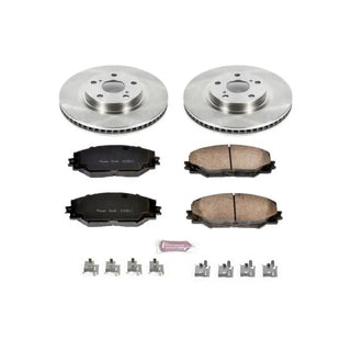 PowerStop Autospecialty Brake Kit (FRONT): Fits Most Scion tC/iM Models