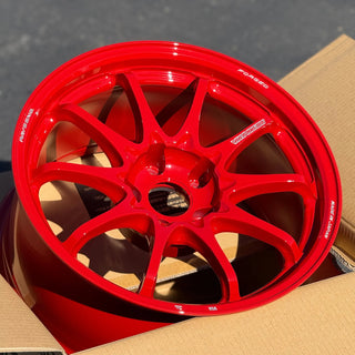 Volk Racing CE28N-PLUS / Red | 17x9 | 5x114.3 | +22mm Offset
