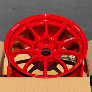 Volk Racing CE28N-PLUS / Red | 17x9 | 5x114.3 | +22mm Offset