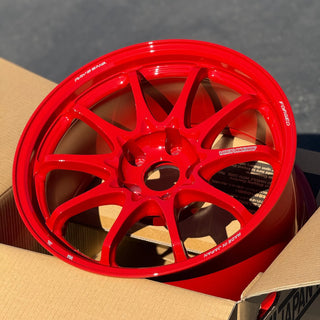 Volk Racing CE28N-PLUS / Red | 17x9 | 5x114.3 | +22mm Offset