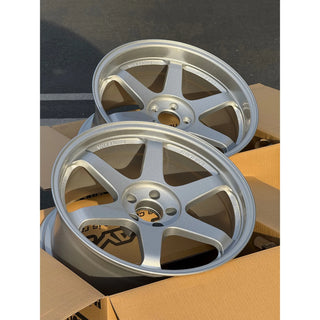 Volk Racing TE37SL / Diamond Silver | 19x9.5 | 19x10.5 | 5x112 | +22mm | +35mm Offset