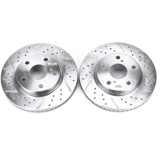PowerStop Evolution Drilled and Slotted Rotors (FRONT): Scion xB 2008 - 2015 (xB2)