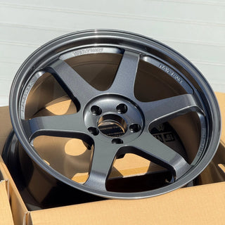 Volk Racing TE37SL / Dark Gunmetal | 19x9.5 | 19x10.5 | 5x112 | +22mm | +35mm Offset
