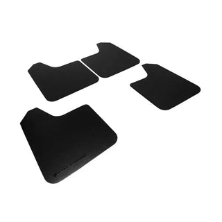 Rally Armor Basic Plus Universal Mud Flaps (Black): Fits Most SUVs, Trucks & Larger Vehicles