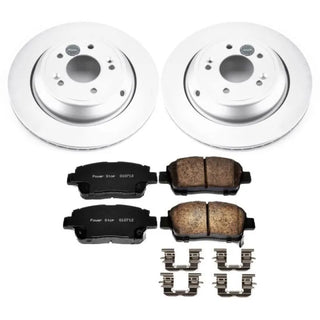 PowerStop Z17 Evolution Geomet Coated Brake Kit (FRONT): Scion iQ 2012 - 2015