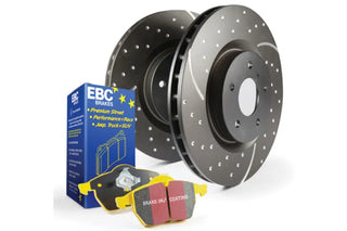EBC S5 Brake Pads and Rotors Kit: Subaru BRZ (17-22) & Toyota 86 (18-20)