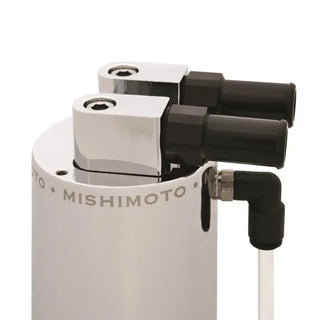 Mishimoto Universal Aluminum Oil Catch Can Small Polished: Fits Most Models