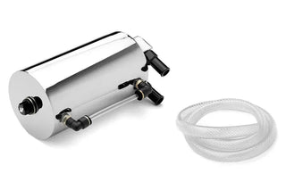 Mishimoto Universal Aluminum Oil Catch Can Large Polished: Fits Most Models