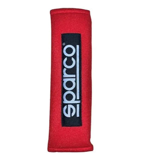 Sparco Harness Belt Pads Competition Series 3 Inch Red: Fits Most Models