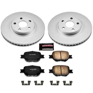 PowerStop Z17 Evolution Geomet Coated Brake Kit (FRONT): Scion tC 2005 - 2010