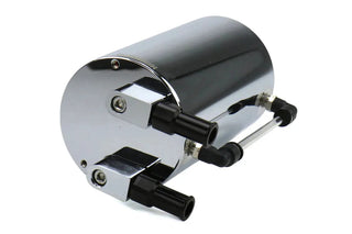 Mishimoto Universal Aluminum Oil Catch Can Large Polished: Fits Most Models
