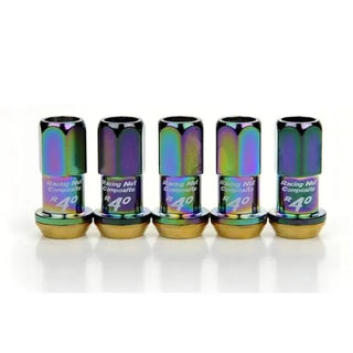 Project Kics R40 Lug Nuts (Black): Fits Most Scion xA/xB/tC/xD/iQ/FR-S/BRZ/GR Supra/GR86 Models