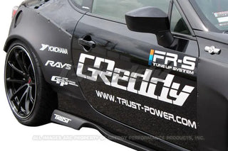GReddy Rear Over-Fender & Rear Bumper Trim: Fits Most BRZ/FR-S/86/GR86 Models