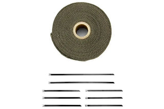 Mishimoto Exhaust Heat Wrap Titanium 2 Inch x 35 Feet: Fits Most Models