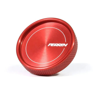 Perrin Performance Oil Cap Round Style: Fits Most Subaru Models