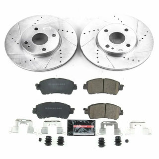 PowerStop Z23 Evolution Sport Brake Kit (FRONT): Scion iA 2016