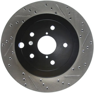Stoptech Sport Slotted and Drilled Brake Rotor: Subaru BRZ (17)