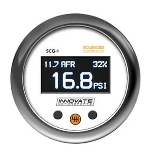 Innovate Motorsports SCG-1 Solenoid Boost Controller w/ Wideband Gauge Kit: Fits Most Models