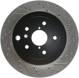 Stoptech Sport Slotted and Drilled Brake Rotor: Subaru BRZ (17)